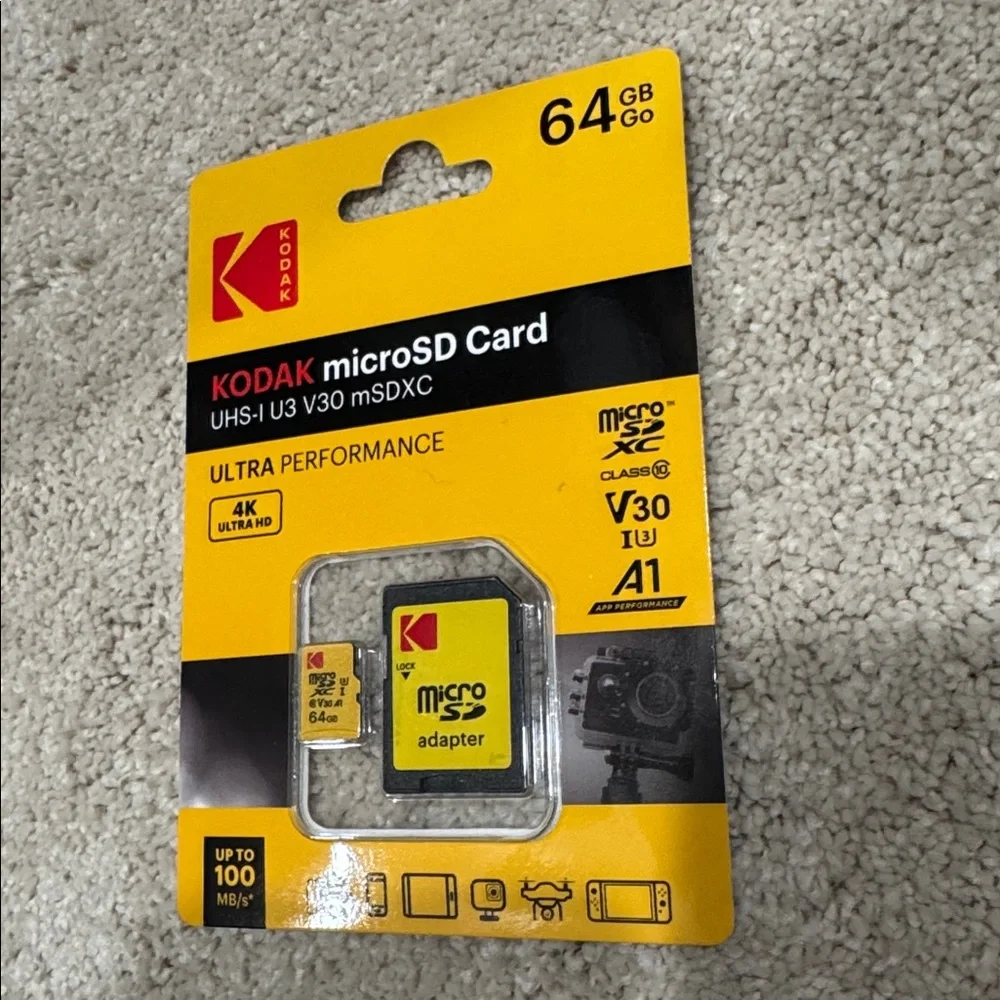 NEW Kodak Charmera Blindbox plus Kodak NEW microSD card